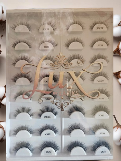 Blush Mink Lashes - Lux By Latiks